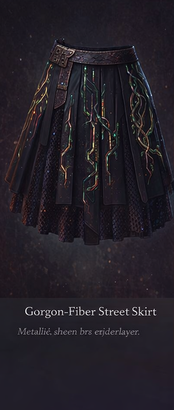 Gorgon-Fiber Street Skirt